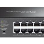 OMADA ES220GP network switch Managed Gigabit Ethernet (10/100/1000) Power over Ethernet (PoE) Black