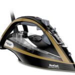 Tefal FV9865E0 iron Dry & Steam iron Durilium Autoclean soleplate 3000 W Black  Gold