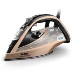 Tefal Ultimate Pure FV9852E0 iron Dry & Steam iron Durilium AirGlide Autoclean soleplate 3200 W Black  Copper