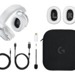 Logitech G 981-001269 headphones/headset Wireless Head-band Gaming Bluetooth White