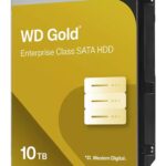 Western Digital Gold WD103KRYZ internal hard drive 10 TB 7200 RPM 512 MB 3.5  Serial ATA III