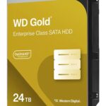 Western Digital Gold WD242KRYZ internal hard drive 24 TB 7200 RPM 512 MB 3.5  Serial ATA III