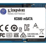 Kingston Technology 256G SSD KC600 SATA3 mSATA