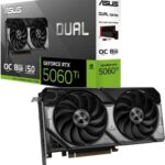 ASUS Dual RTX 5060 Ti 8 GB OC graphics card